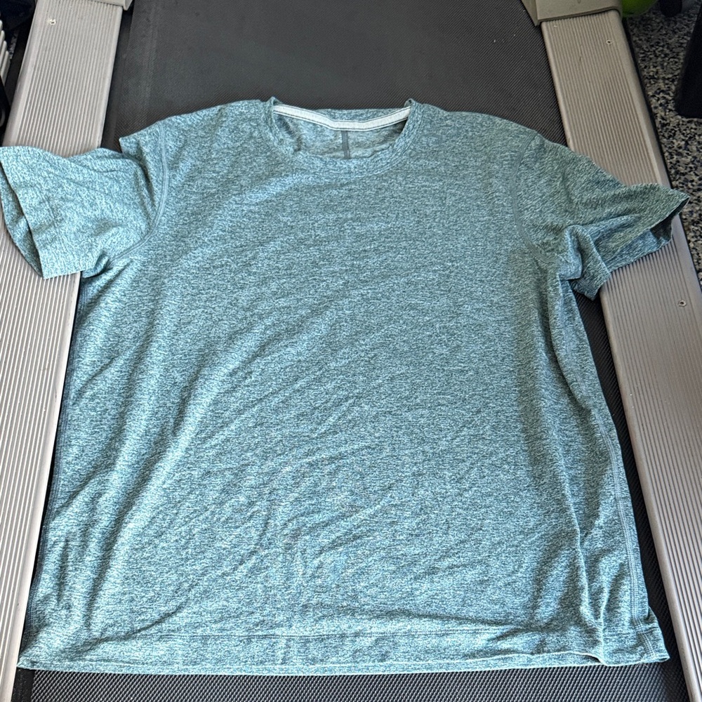 Lululemon Heather Blue/Green Men's Tee